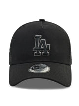 Los Angeles Dodgers cap, trucker, New Era, 9FORTY, black