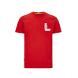 Ferrari T-shirt, Leclerc Driver, Red, 2020 - FansBRANDS®
