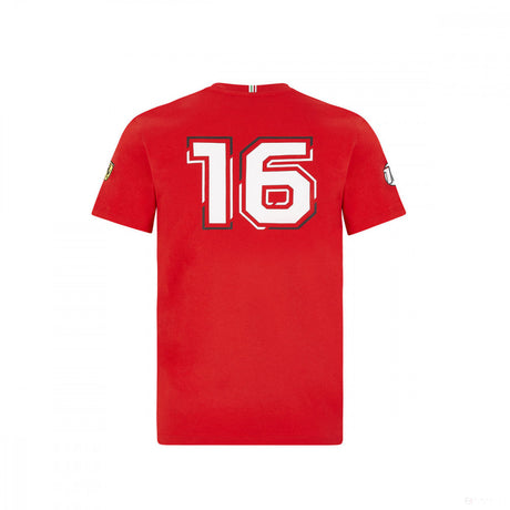 Ferrari Kids T-shirt, Leclerc, Red, 2020