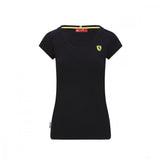Ferrari Womens T-shirt, Shield, Black, 2020