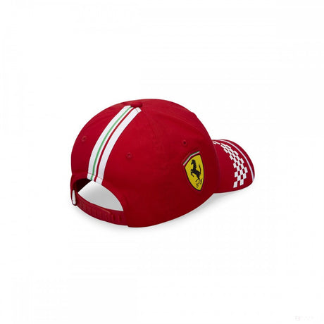 Ferrari Kids Baseball Cap, Sebastian Vettel, Red, 2020