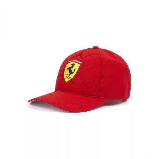 Ferrari Baseball Cap, Quilt, Adult, Red, 2018