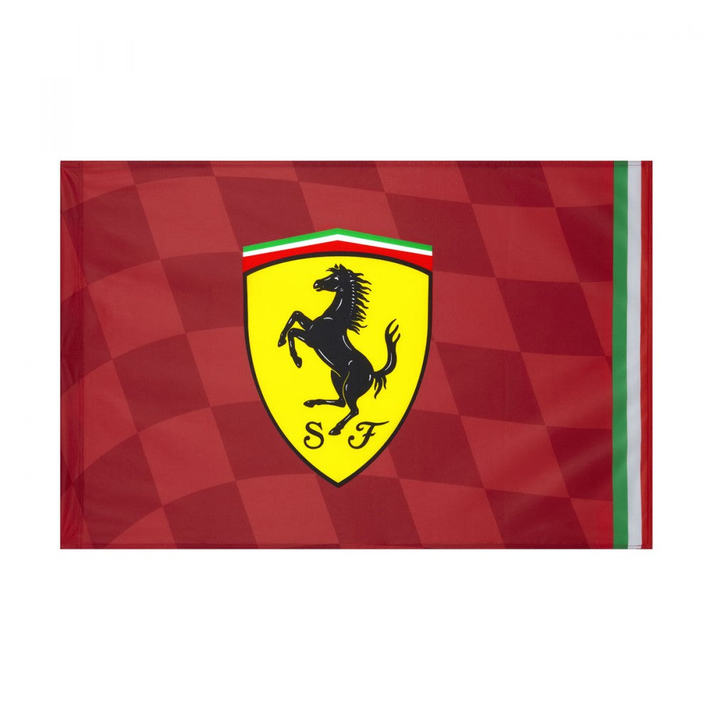 Ferrari Flag, Scudetto, 90x60 cm, Red, 2019