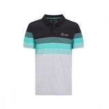 Mercedes Polo, Rayas, Multicolor, 2020