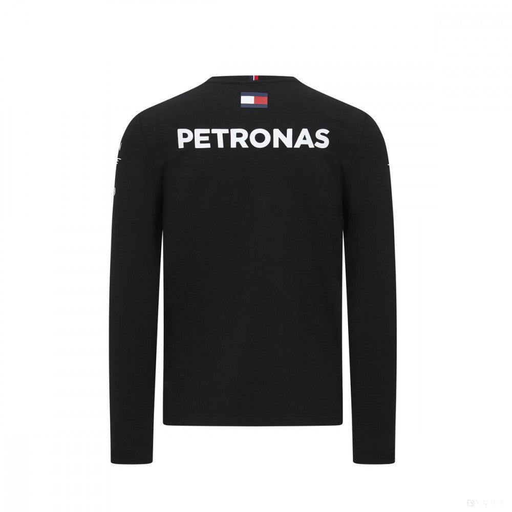 Mercedes Long Sleeve T-shirt, Long Sleeve Team, Black, 2020