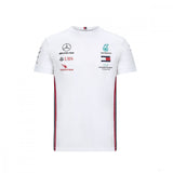 Mercedes T-shirt, Team, White, 2020