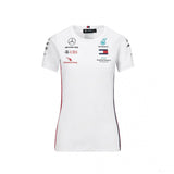 Mercedes Womens T-shirt, Team, White, 2020 - FansBRANDS®