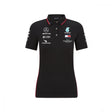 Mercedes Womens Polo, Team, Black, 2020 - FansBRANDS®