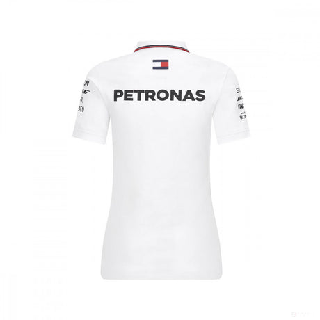 Mercedes Womens Polo, Team, White, 2020 - FansBRANDS®