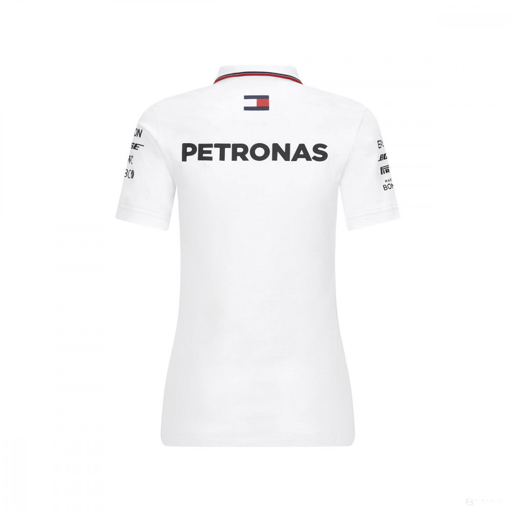 Mercedes Womens Polo, Team, White, 2020 - FansBRANDS®