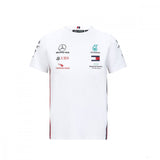 Mercedes Kids T-shirt, Team, White, 2020