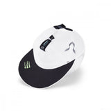 Mercedes Flatbrim Cap, Lewis Hamilton, Adult, White, 20/21 - FansBRANDS®