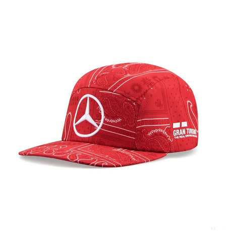 Mercedes Hamilton Baseball Cap, British GP, Adult, Red, 2020 - FansBRANDS®
