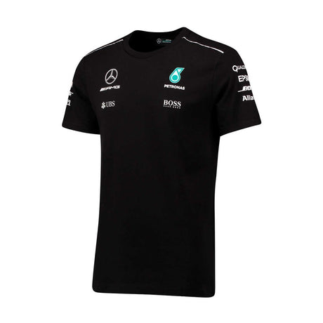 Mercedes Kids T-shirt, Team, Black, 2017 - FansBRANDS®