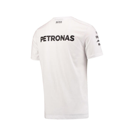 Mercedes Kids T-shirt, Team, White, 2017 - FansBRANDS®