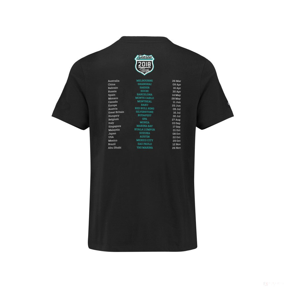 Mercedes T-shirt, Tour, Black, 2018