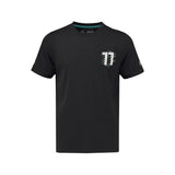 Mercedes T-shirt, Bottas Valtteri 77, Black, 2018