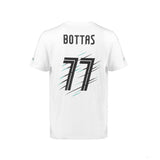 Mercedes T-shirt, Bottas Valtteri 77, White, 2018