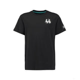 Mercedes Kids T-shirt, Hamilton, Black, 2018