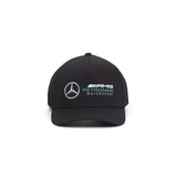 Mercedes Baseball Cap, Racer, Adult, Black, 2018