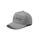 Mercedes Baseball Cap, Racer, Adult, Grey, 2019 - FansBRANDS®