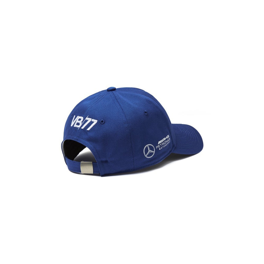 Blue baseball cap with VB77 lettering
