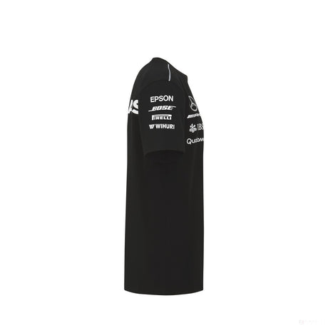 Mercedes Kids T-shirt, Team, Black, 2018 - FansBRANDS®