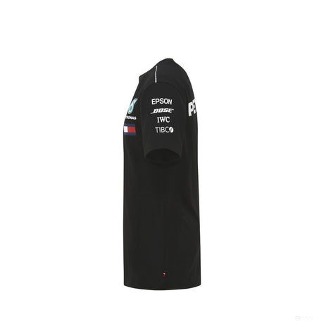 Mercedes Kids T-shirt, Team, Black, 2018 - FansBRANDS®