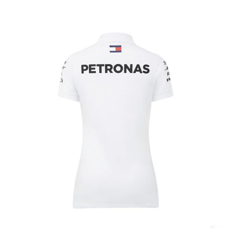 Mercedes Womens Polo, Team, White, 2018 - FansBRANDS®