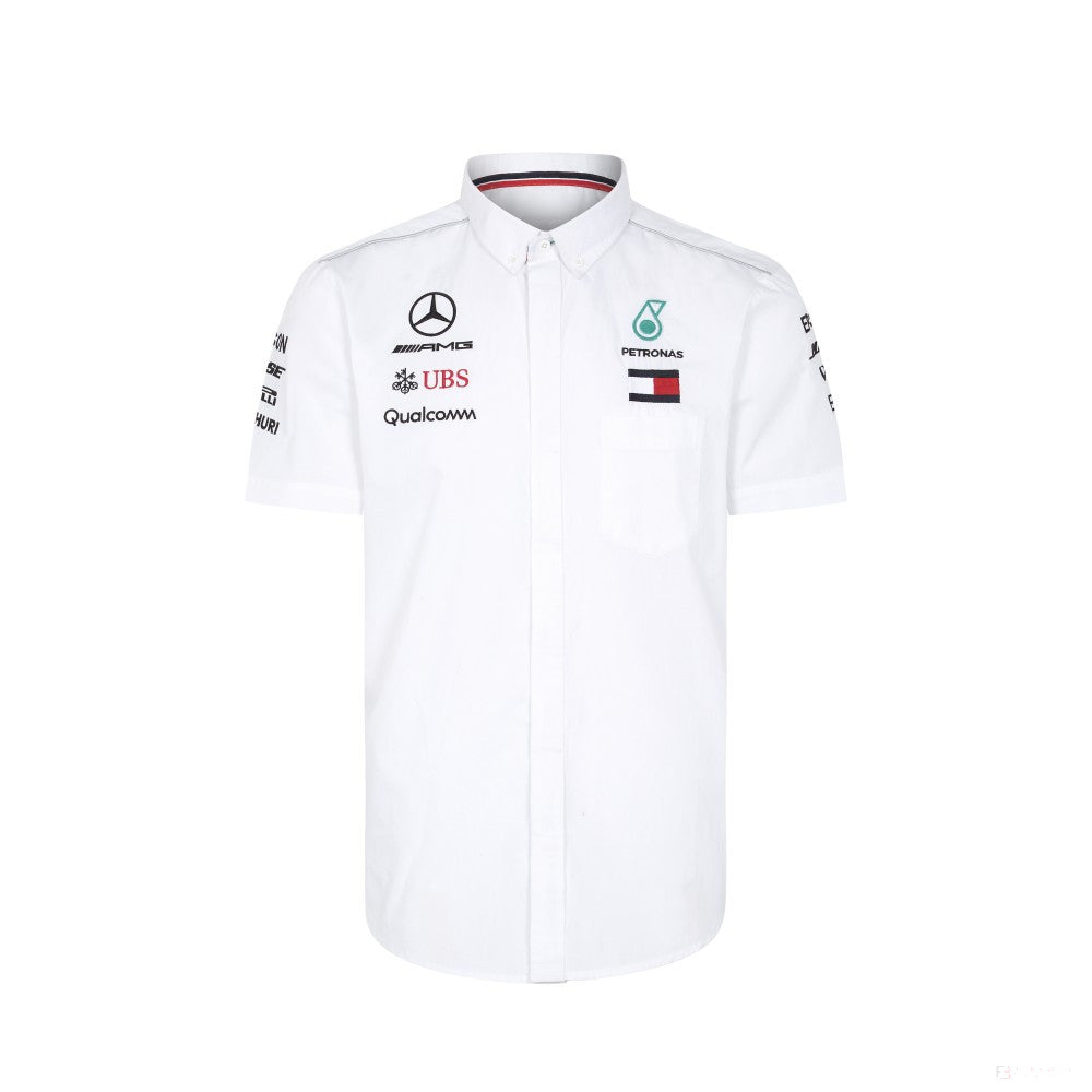 Mercedes Shirt, Team, White, 2018 - FansBRANDS®