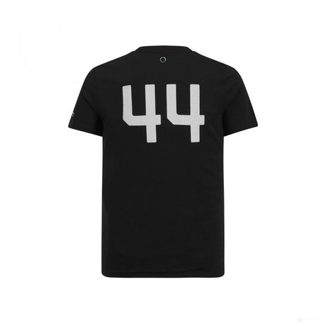 Mercedes T-shirt, Lewis Hamilton #44, Black, 2019