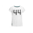 Mercedes Womens T-shirt, Lewis Hamilton #44, White, 2019 - FansBRANDS®