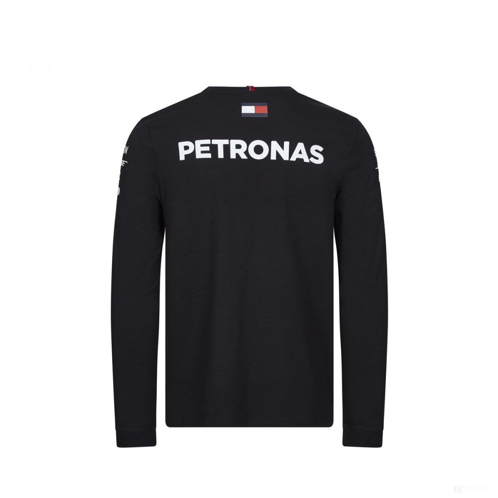 Mercedes Long Sleeve T-shirt, Long Sleeve Team, Black, 2019 - FansBRANDS®