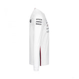 Mercedes Long Sleeve T-shirt, Long Sleeve Team, White, 2019 - FansBRANDS®