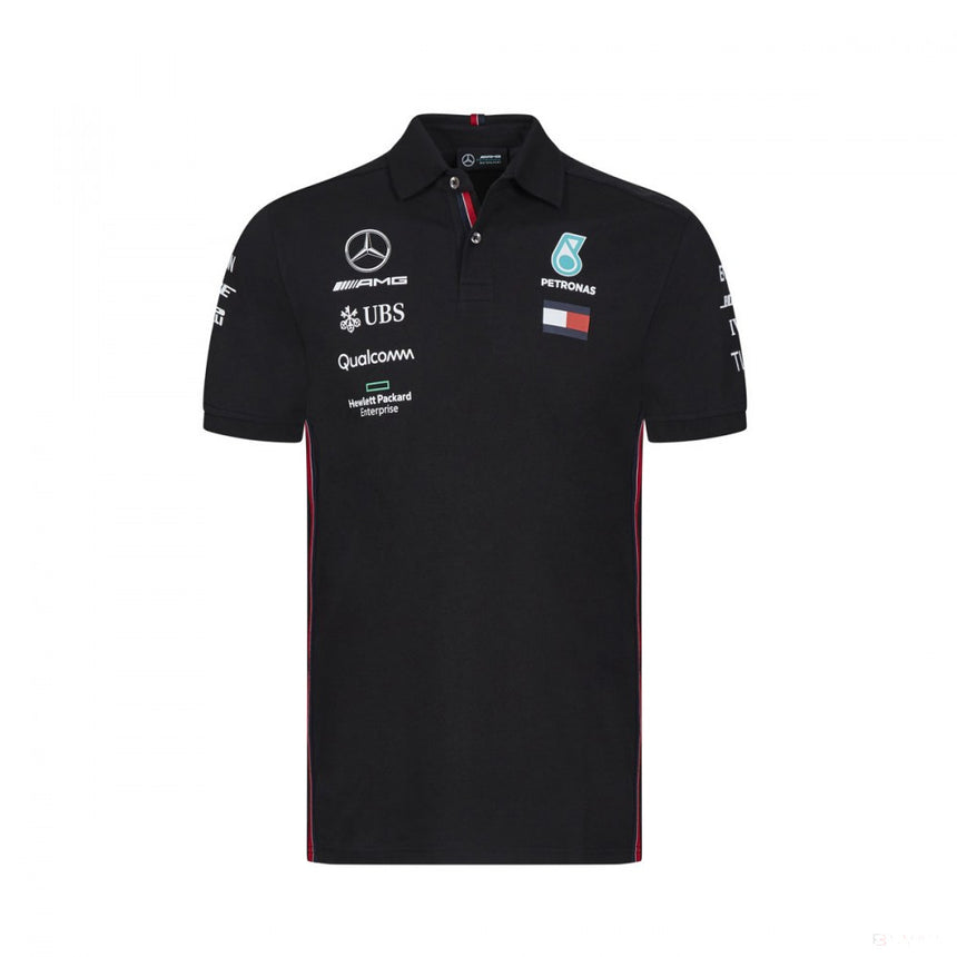 Mercedes Polo, Team, Black, 2019 - FansBRANDS®