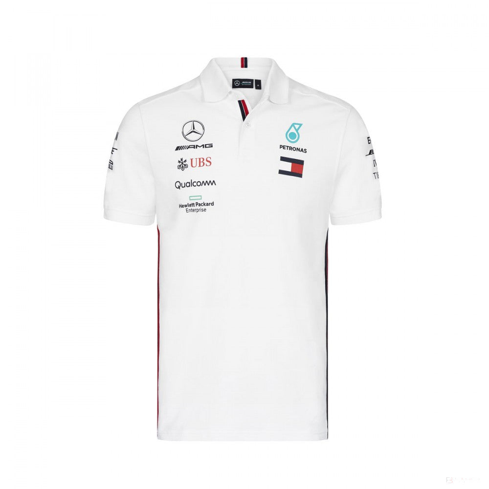 Mercedes Polo, Team, White, 2019 - FansBRANDS®