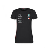 Mercedes Womens T-shirt, Team, Black, 2019 - FansBRANDS®