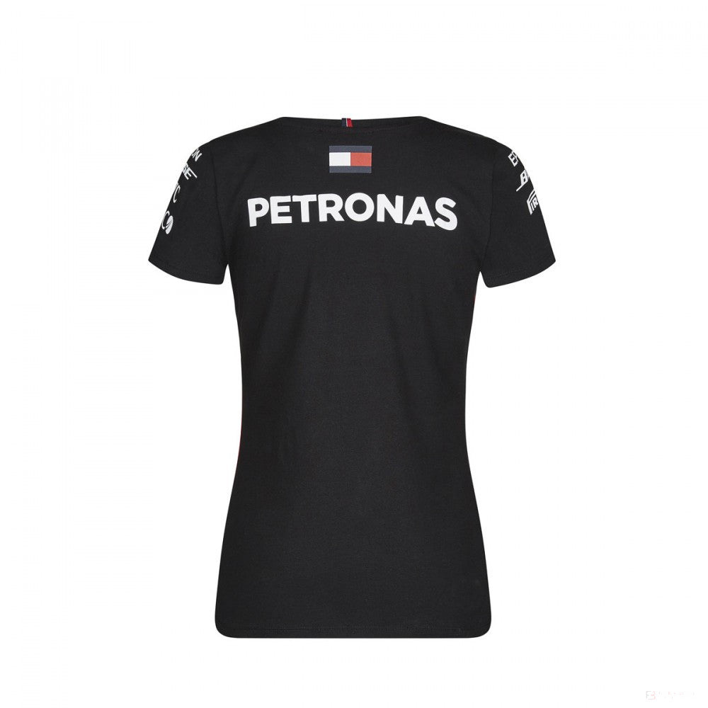 Mercedes Womens T-shirt, Team, Black, 2019 - FansBRANDS®