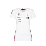 Mercedes Womens T-shirt, Team, White, 2019