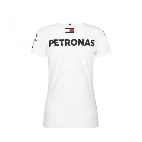 Mercedes Womens T-shirt, Team, White, 2019 - FansBRANDS®