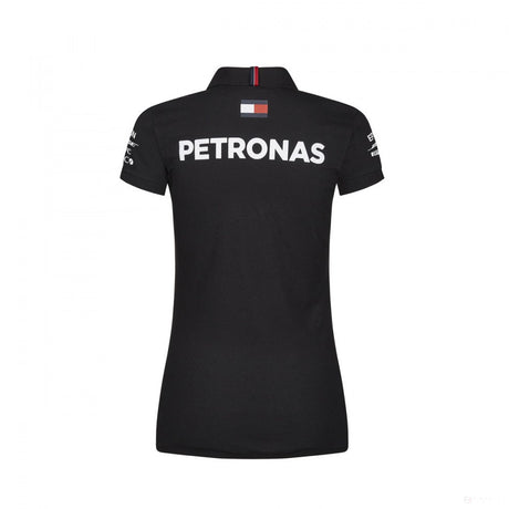 Mercedes Womens Polo, Team, Black, 2019 - FansBRANDS®