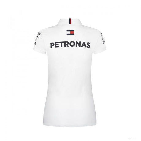 Mercedes Womens Polo, Team, White, 2019 - FansBRANDS®