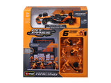 McLaren model kit, pit pass, bburago, 1:43, Lando Norris, #4, MCL38