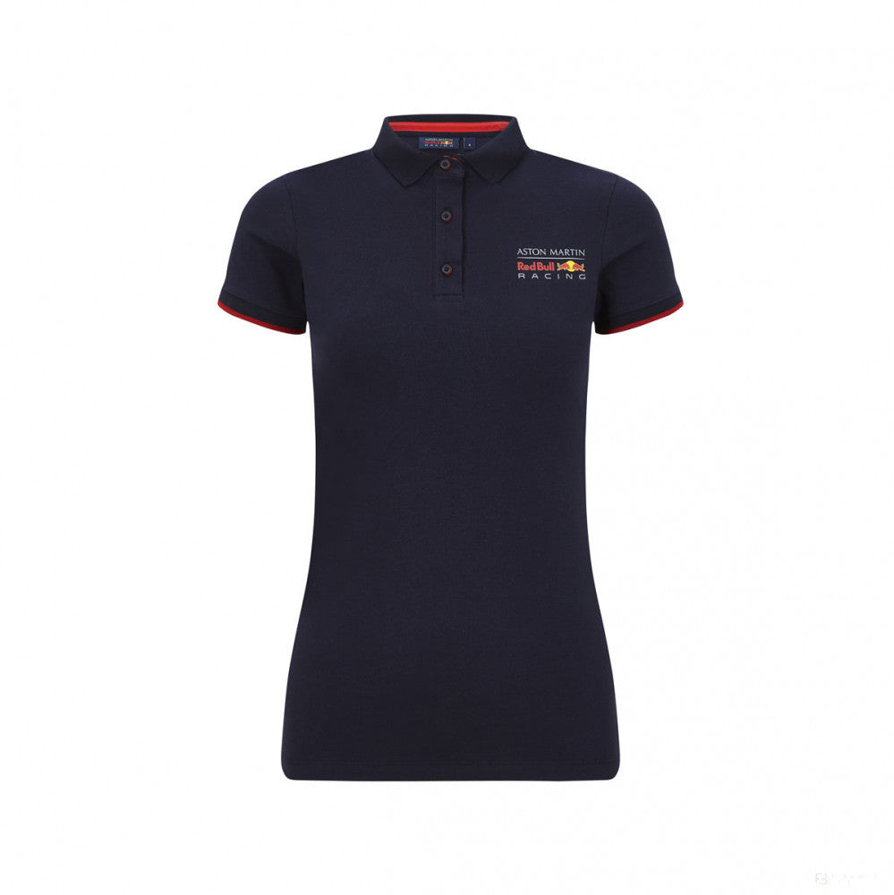 Red Bull Womens Polo, Classic, Blue, 2020