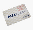 Red Bull Flag, Alexander Albon Flag, 90x60 cm, White, 2020 - FansBRANDS®