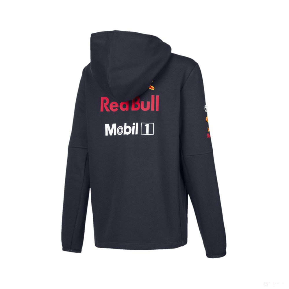 Red Bull Kids Sweater, Puma, Team Hoody, Blue, 2019