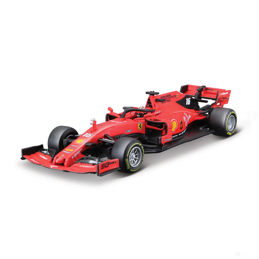Ferrari Model Car, Charles Leclerc SF90 #16, 1:18 scale, Red, 2021