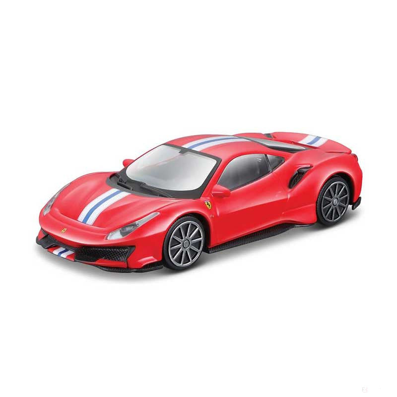 Ferrari Model car, 488 Pista, 1:43 scale, Red, 2021