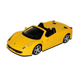 Ferrari Model car, 458 Spider, 1:43 scale, Yellow, 2021