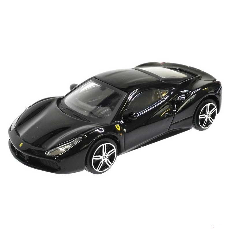 Ferrari Model car, 488 GTB, 1:43 scale, Black, 2021